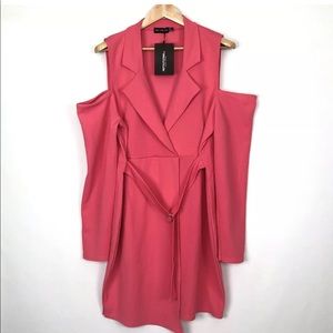 Pretty little things plus size Blazer dress